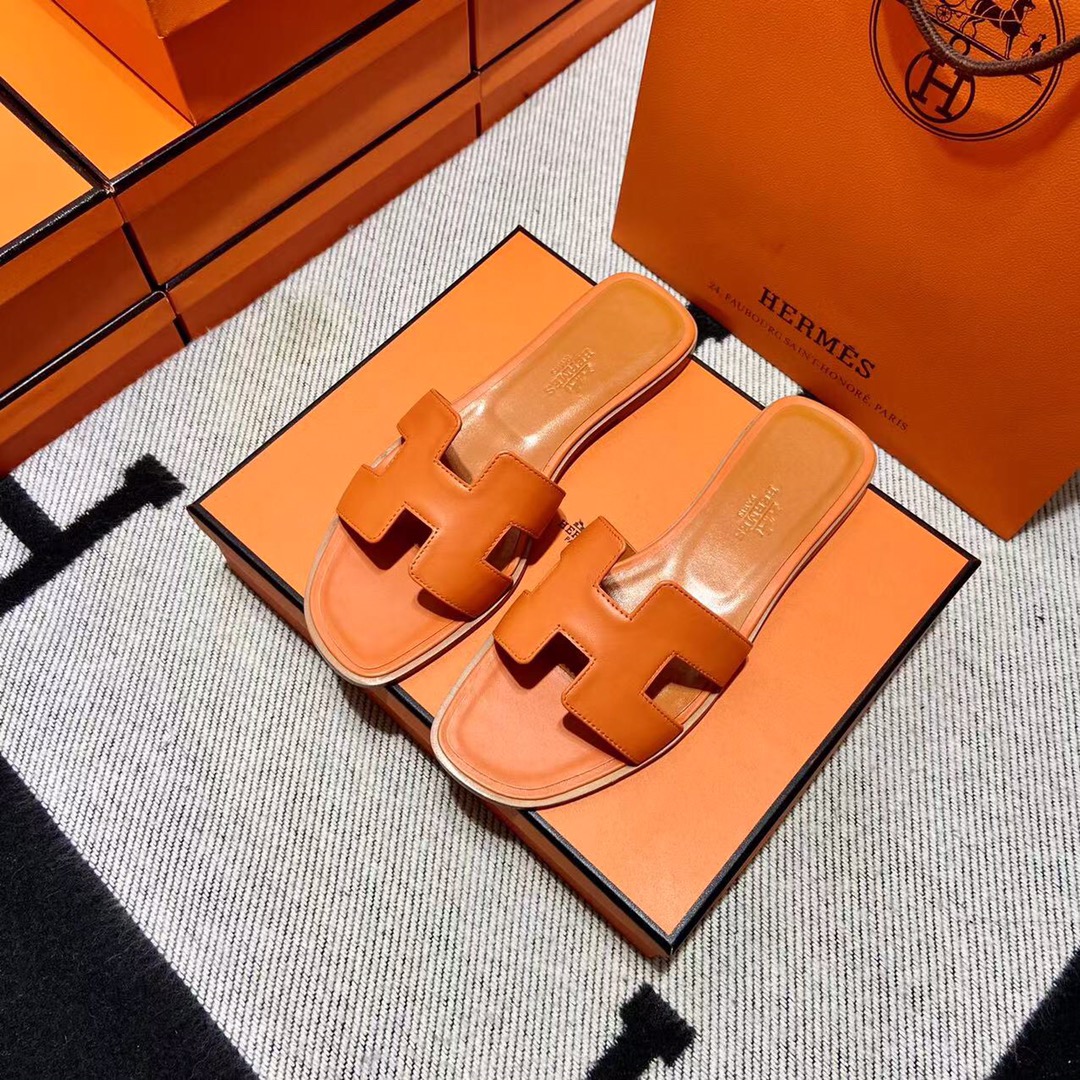 에르메스 올수공 오란 슬리퍼 샌들 스위프트 37